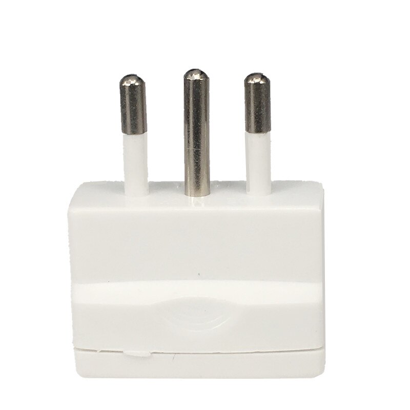 Italian standard 10A small Italian plug adapter male plug female socket 3 round pin Converter Adaptor Italy plug