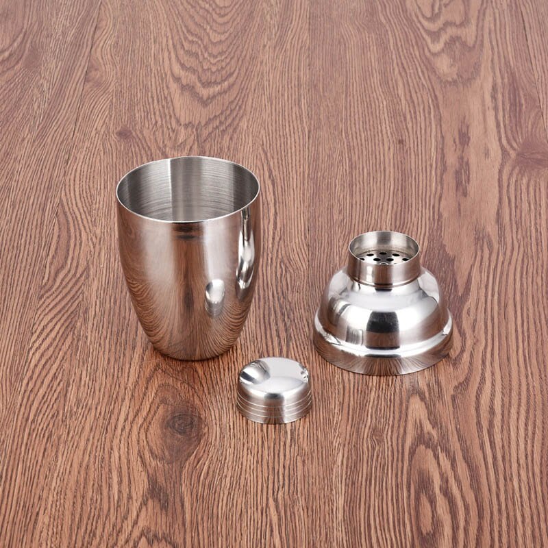 Rustfritt stål cocktail shaker vann øl flaske vinholder blandebatteri beholder barware drinkware fest hjemme bar tilbehør verktøy