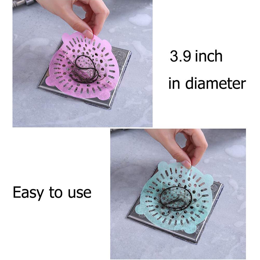 10 Uds. De cocina, baño, ducha, drenaje, trampa para el pelo, extractor de fregadero, uso del colador antes de secar el lugar donde desea poner.