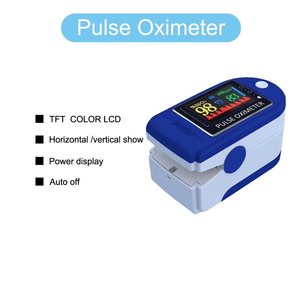 Blood Oxygen Monitor Pulsoxymeter Zuurstofverzadiging Monitor