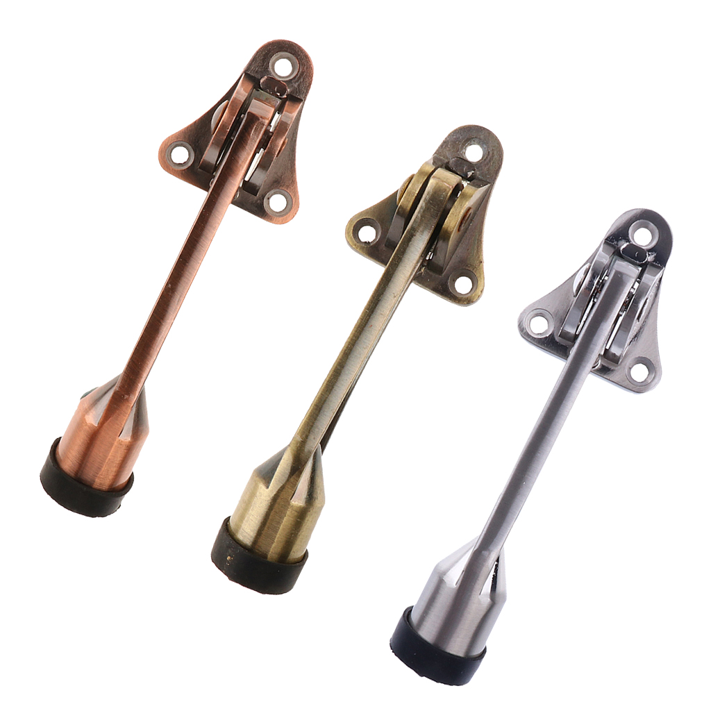 Strong Door Stop Wedge Door Catcher Stopper Wall Mounted Heavy Duty Doorstop