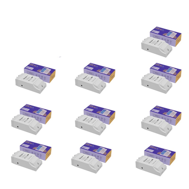 1/2/3/4/5/10pcs SONOFF POW R2 Basic Smart Wifi Switch APP Power Consumption Monitor Measurement with Alexa Google Home