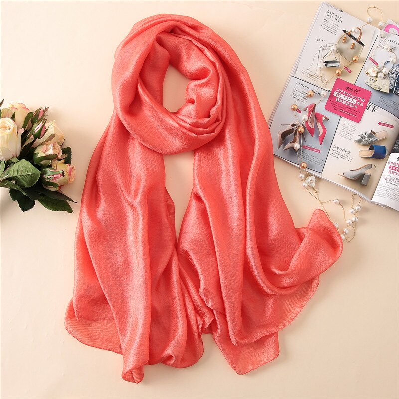 Women Bolero Long Shrugs For Wedding Party Dress Cape Lady Scarf Bridal Bridesmaids Evening Shawls And Wraps: Orange Red