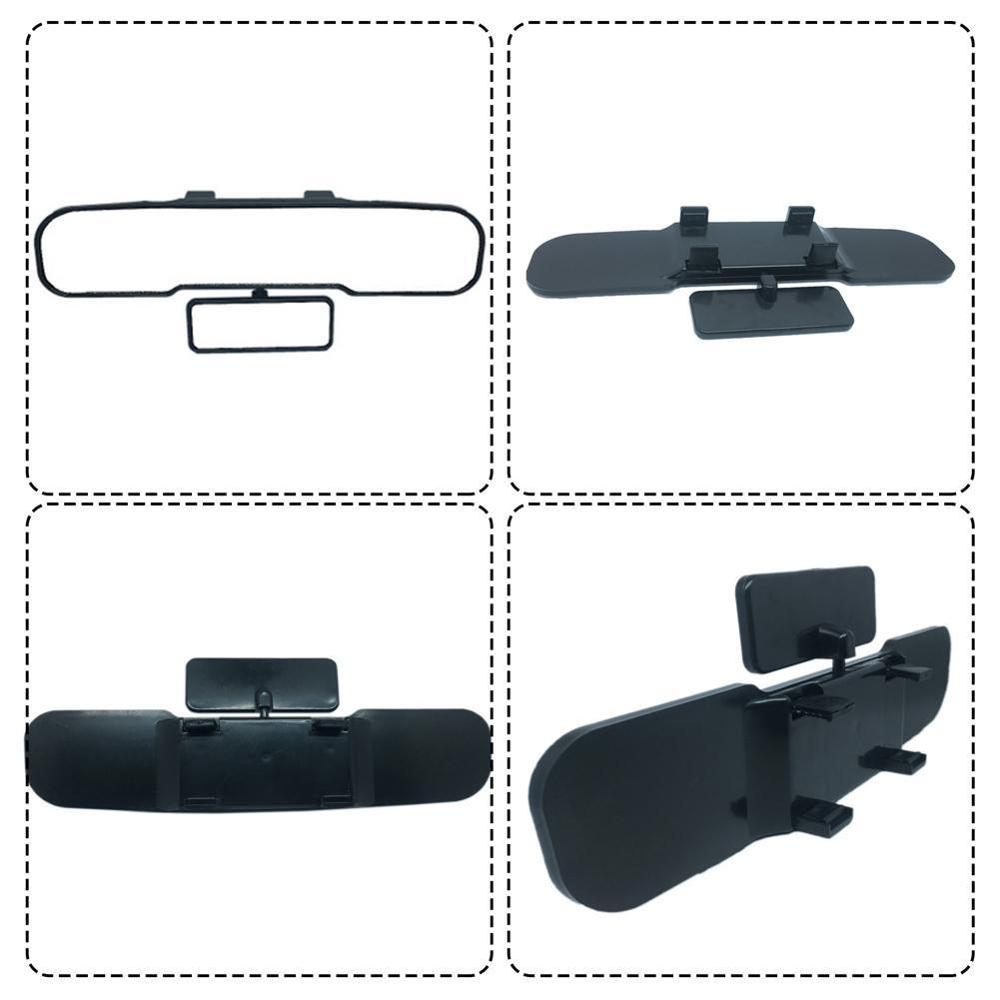 Espejo de asistencia para automóvil de 300mm, espejo retrovisor para coche con visión grande antideslumbrante, espejo retrovisor para bebé Interior para coche con ángulo panorámica