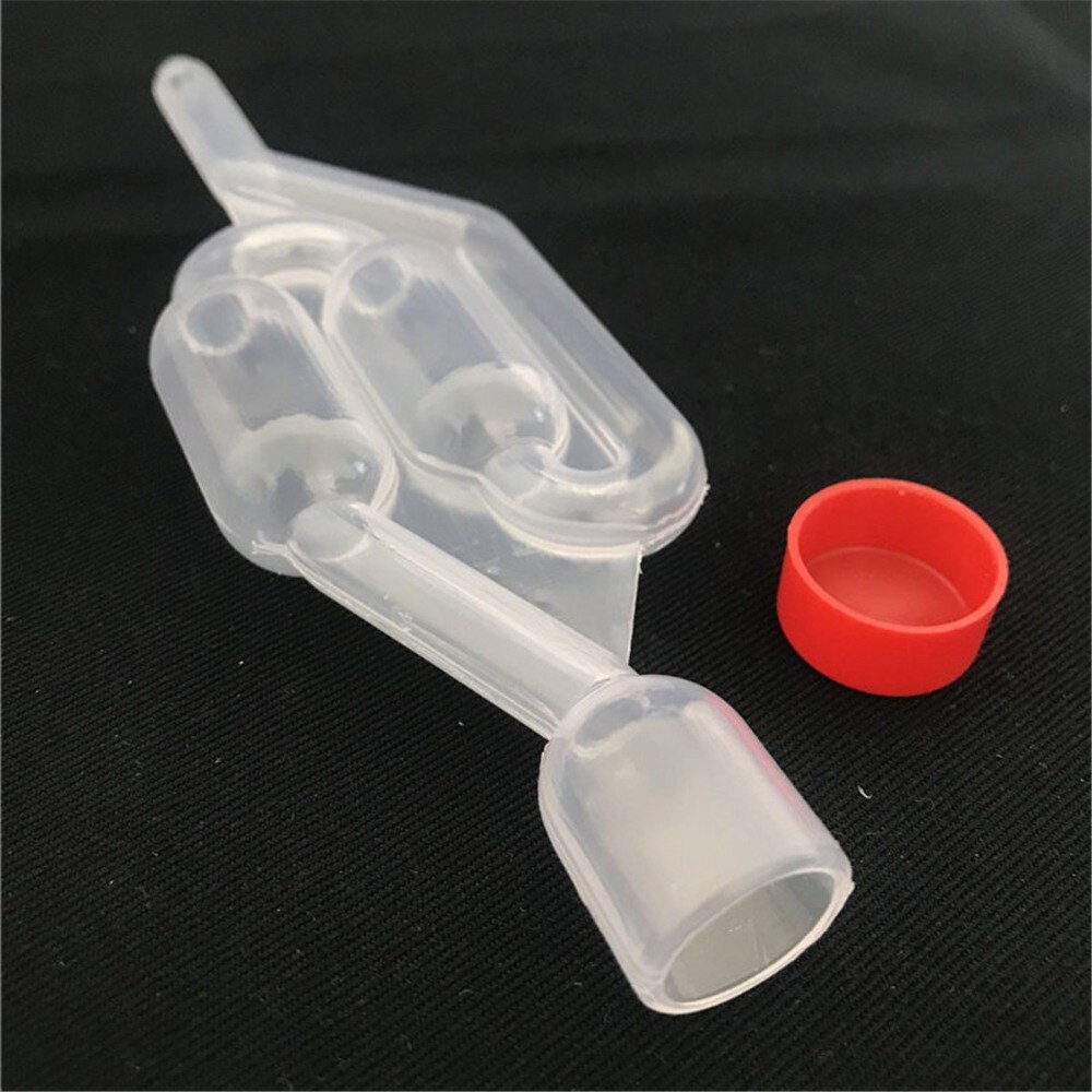 Plastique maison brassage vin fermentation airlock vin air serrure bulle oeillet homebrew valve échappement barware barre ensembles outils