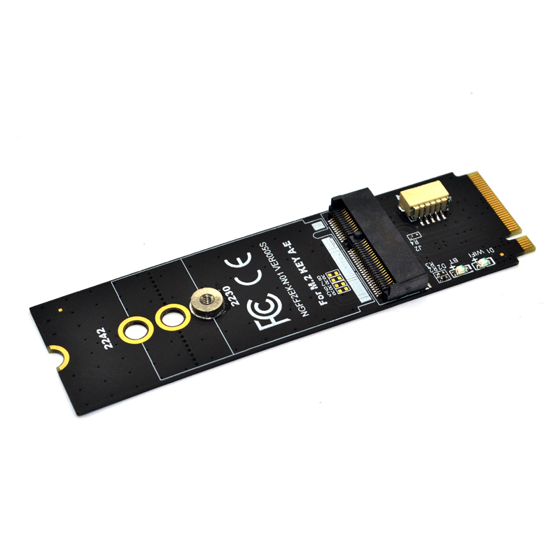 Adaptador Wifi M.2, llave M.2 M A ranura para llave A + E, tarjeta de red Wifi Bluetooth NGFF NVMe PCI express, Puerto SSD A ranura para llave E, adaptador Wifi