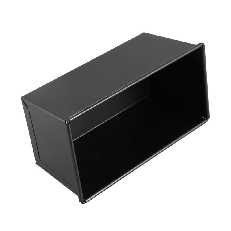 Rectangle Bakeware Nonstick Box Large Loaf Tin Kitchen Pastry Bread Cake Baking Black
