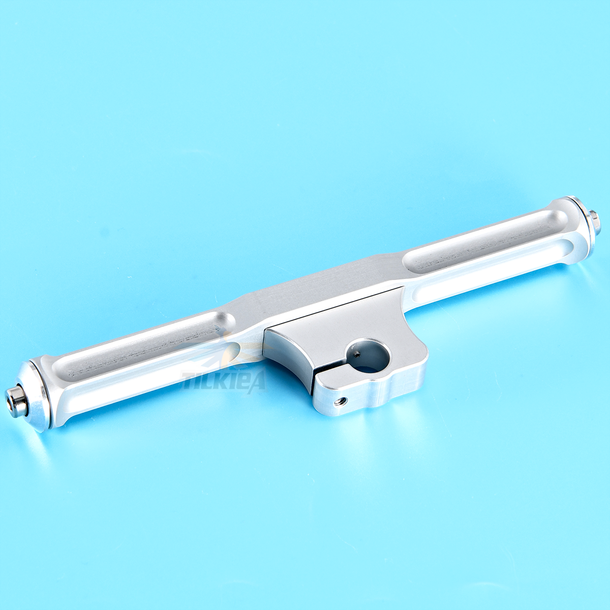Good RC boat aluminium Length 127mm T-Bar / oil cup for 1/4" cable/strut/shaft Silver
