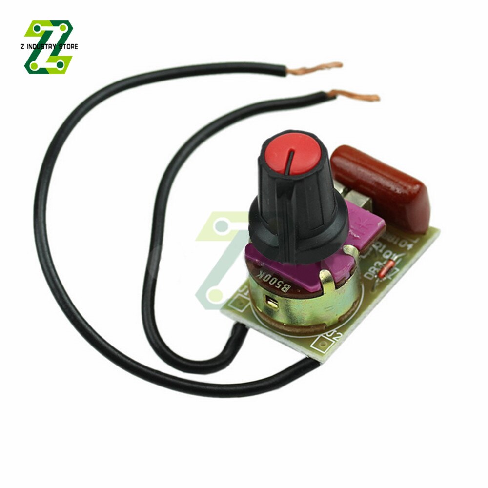 100W Dimmer Module With Switch Speed Regulation Module For Arduino LED Dimming Switch Potentiometer