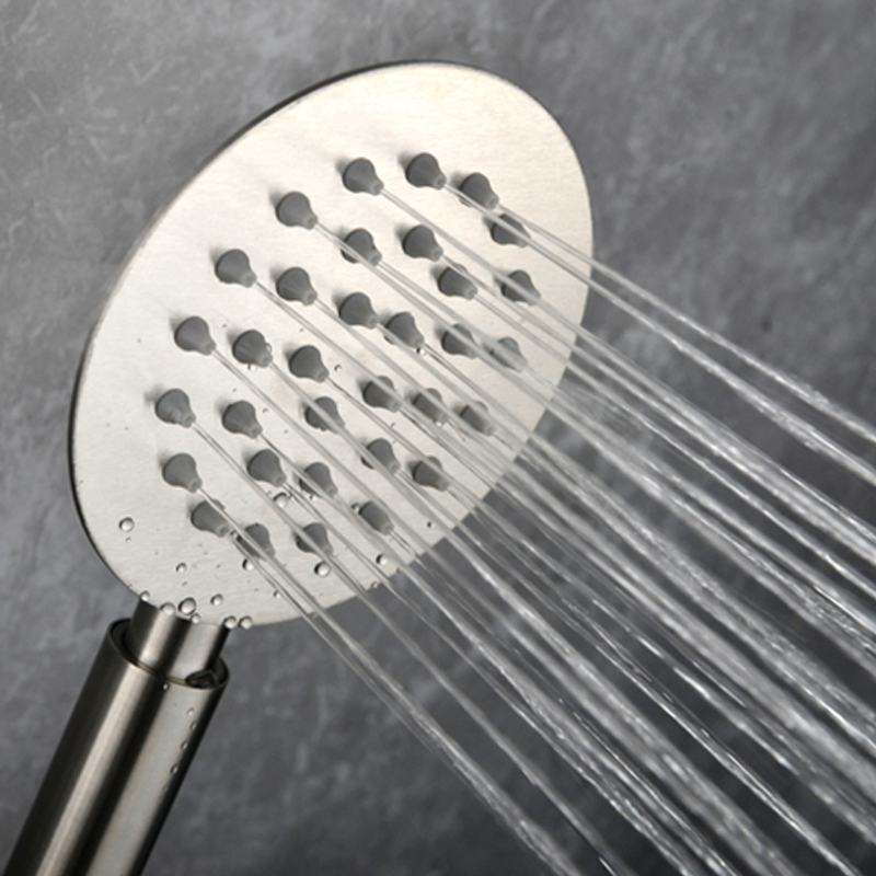 304 Stainless Steel Hand Shower Shower Never Rust 304 Lead-free Stainless Steel Hose Sprinkler Suit
