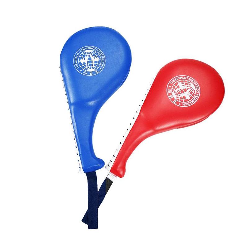 Boxing Pads Taekwondo Karate Equipment Punch MMA PU Rebound Sponge Pads Double Kick Kids Adult Boxing Target Pad Fitness Train