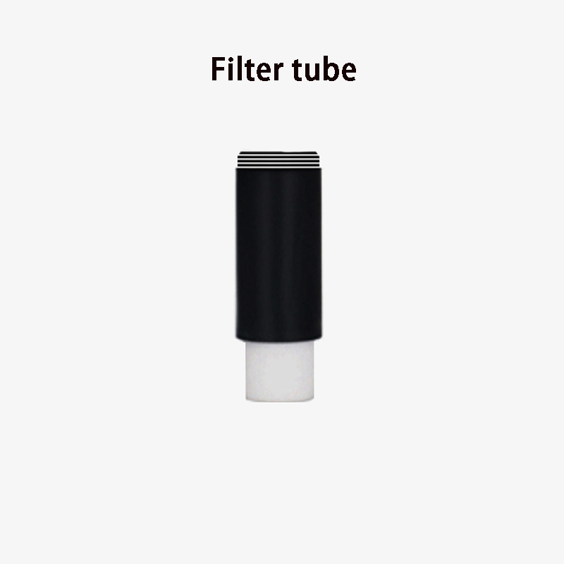 ZRDR aquarium CO2 générateur de bouteille de gaz élément filtrant tube de filtre aquarium CO2 fibre de carbone élément filtrant accessoires: WHITE