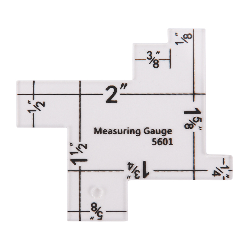 1 st mini plast sömnadsmått quiltlinjaler imperialistisk metrisk skala för sömnad hantverk mätverktyg