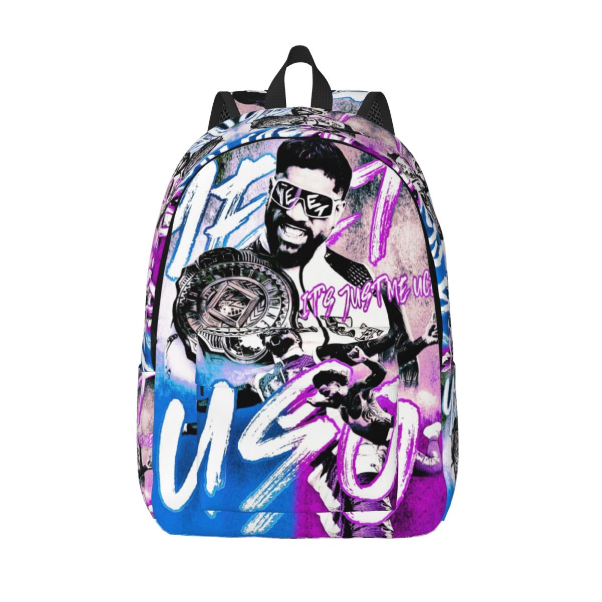 Custom Jey Uso Yeet Classics Canvas Backpack for Men Women School College Students Bookbag Fits 15 Inch Laptop Bags