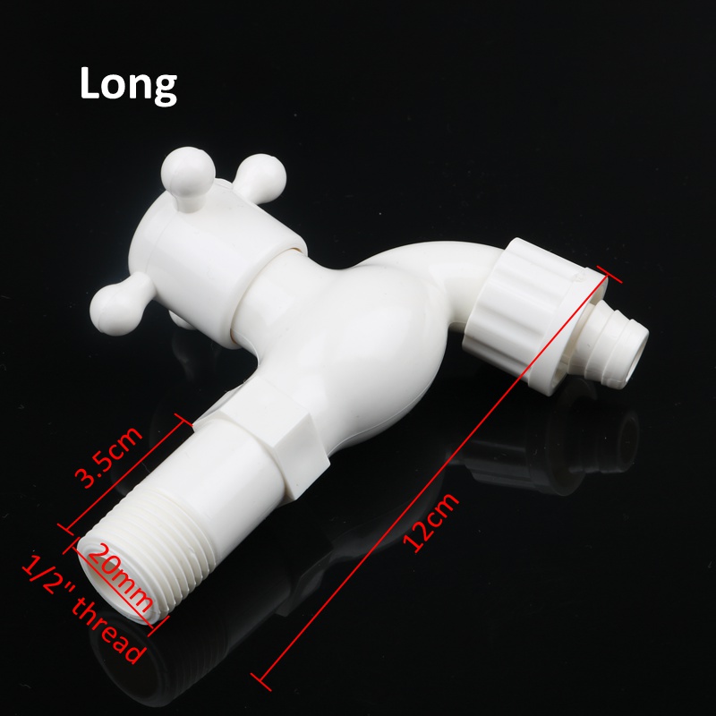 1pc male 1/2" thread water faucet kitchen water tap adapter garden irrigation 16mm hose connector valve for plant watering