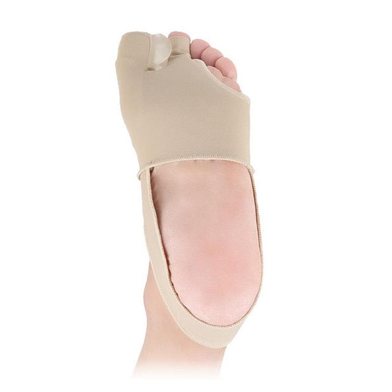 Calcetines correctores de juanete de nailon elástico, Protector de Hallux Valgus, separador de dedos, suministros ortopédicos, herramienta para el cuidado de los pies, 2 uds.