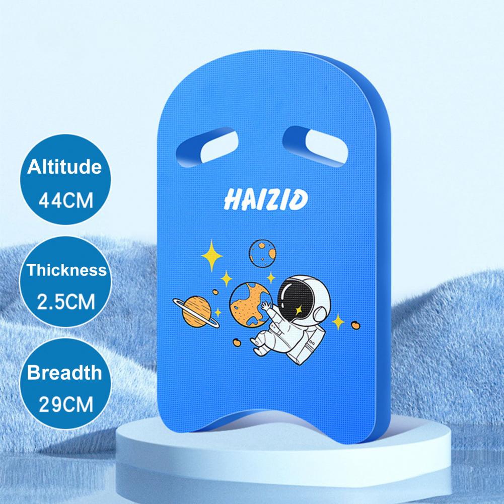 Children Swimming Kickboard Swim Training Aid with Handrail Holes Cartoon Swim Board Summer Pool Party EVA Swim Float Board
