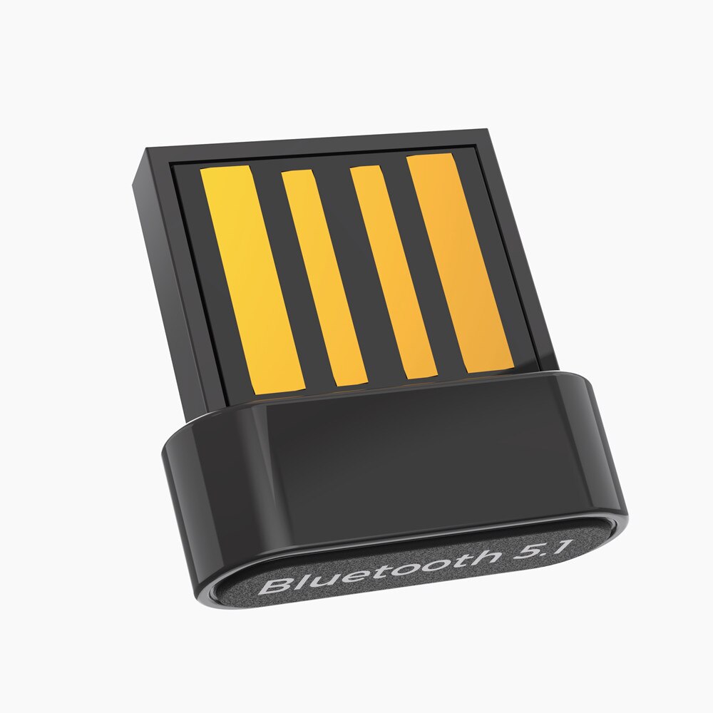 USB Bluetooth Adapter 5.1 Computer Bluetooth Transmitter Driver-free Bluetooth Audio Receiver for Headset mouse keyboard