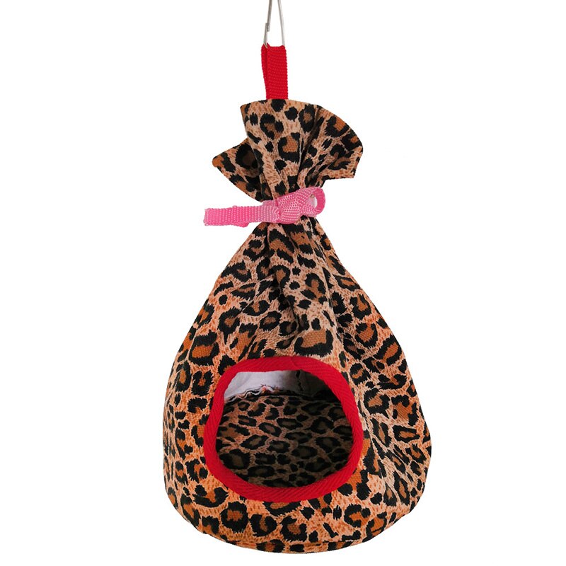 Śmieszne papuga hamak łóżko gniazdo ptaki małe wiszące klatka torba kieszonkowa płótno Podkładka papuga długoogonowa chomik okrągłe śmieszne słodkie kreatywne: A