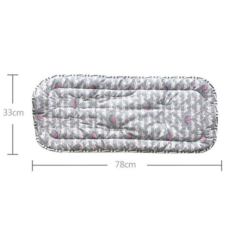 Bébé coton poussette coussin de siège quatre saisons -né tapis de siège auto enfant chariot siège matelas infantile poussette accessoires