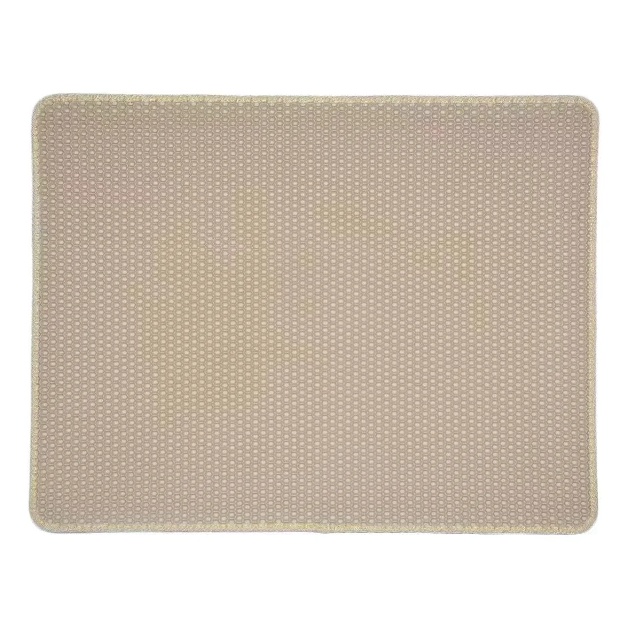 Kattenbakmat, Dubbellaagse kattenbakmat, Waterdicht, Urinebestendig, Kitty Litter Mat, schoon te maken, Scatter Control: XXXS / Light Grey