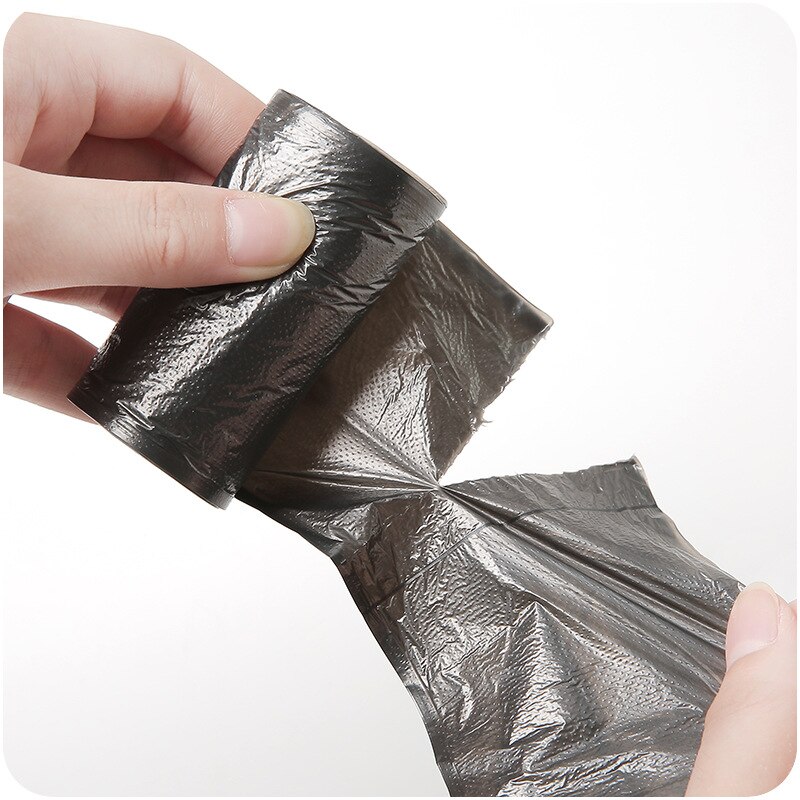30pcs/roll Thicken Desktop Small Garbage Bags Household Car Mini Disposable Garbage Plastic Rubbish Bags