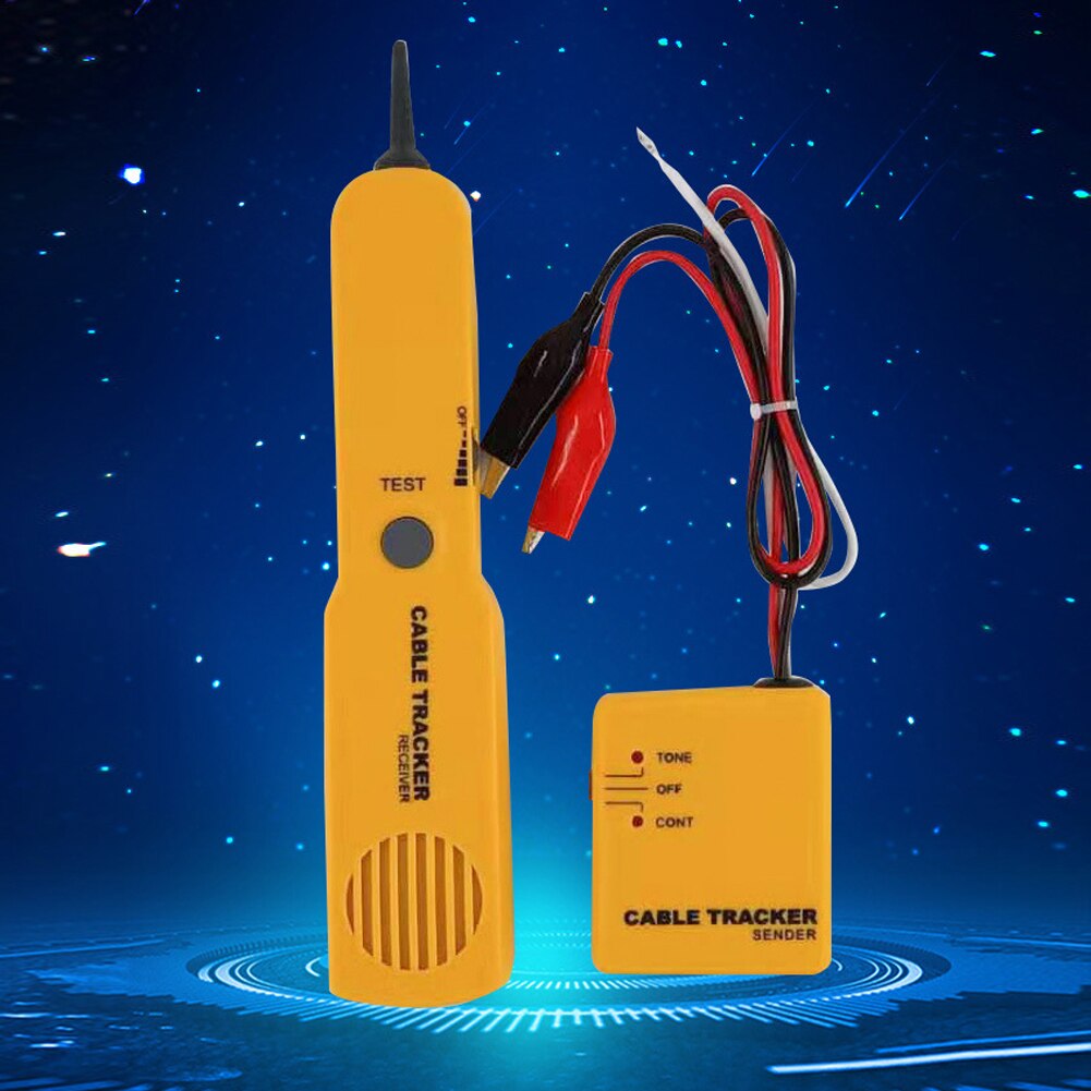 Multifunctional Network Telephone Line Cable Trackers Sensors Receiver Set Line Finder Detector Tool Wire Trackers Circuit Test