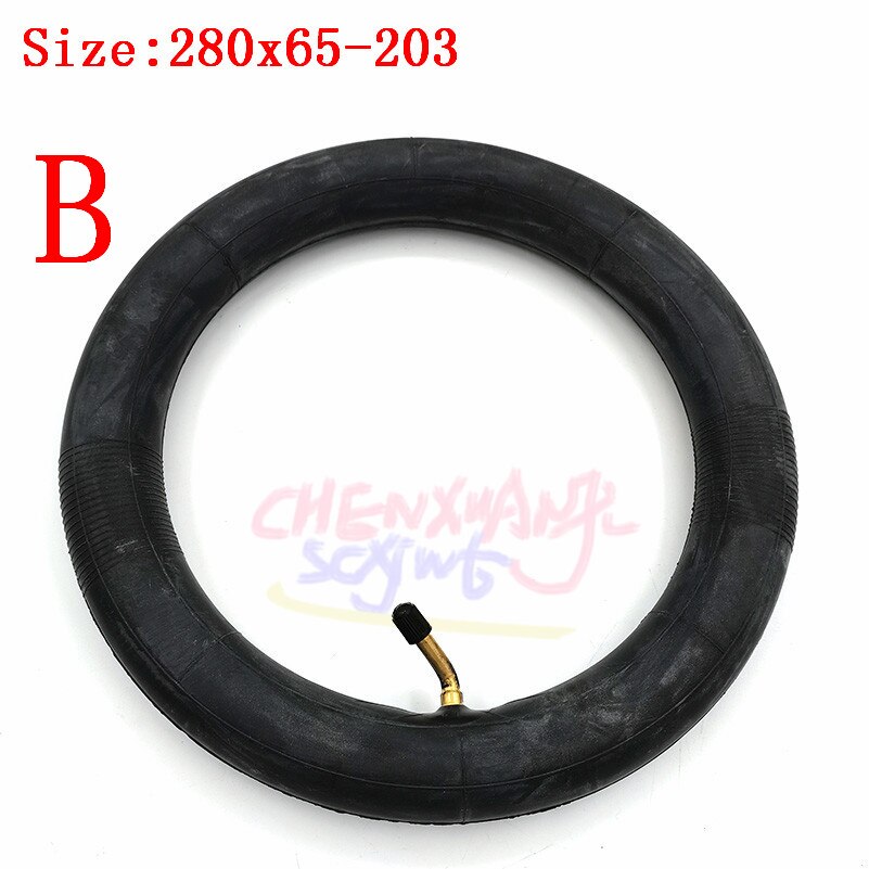 280x65-203 Buitenste Banden Binnenband Kinderen Driewieler Baby Trolley Pneumatische Banden 280*65-203: inner tube B
