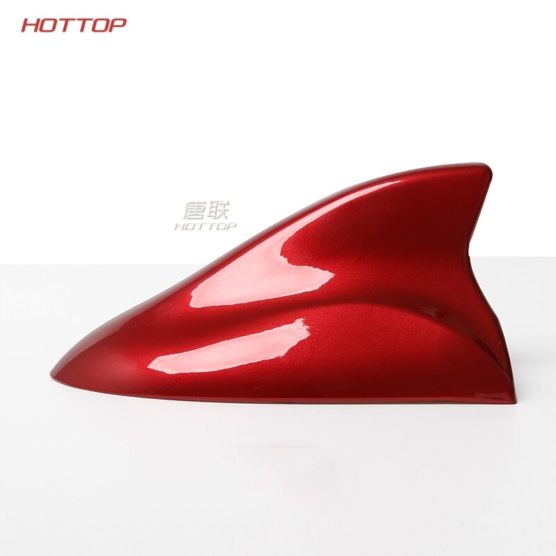 For Mitsubishi ASX RAR Outlander Lancer 10 Pajero dedicated antenna shark fin antenna modifications Car styling: Ruby red 1pc