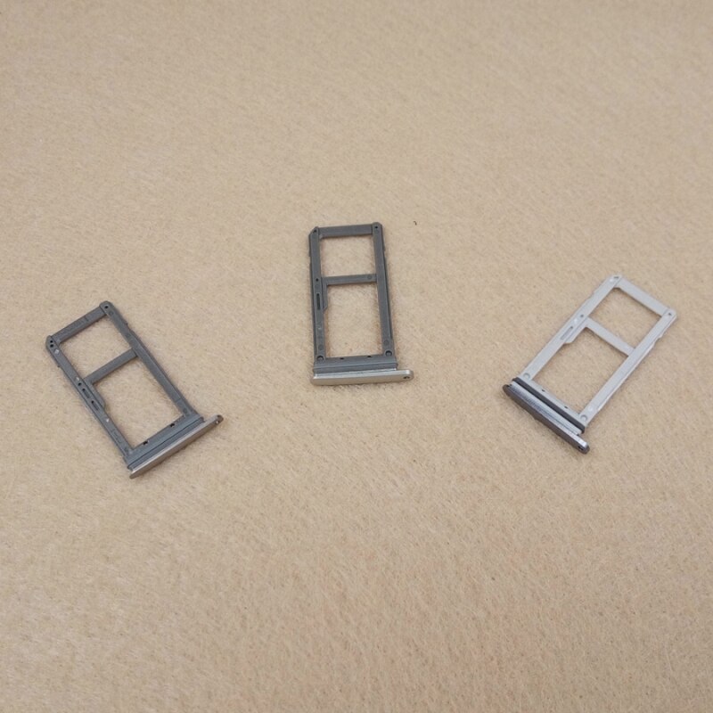 Pour Samsung Galaxy S7 edge carte SIM porte-plateau pour Galaxy S7 edge G935F G9350 unique/double carte adaptateur pièces de réparation