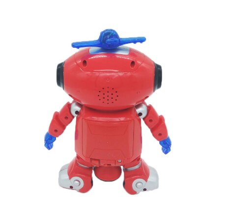 Robot Elettronico Lopen Ballando Cantando Robot Con Musicale E Luci Lampeggianti Colorate Corpo Spinning Robot Giocattolo Rega