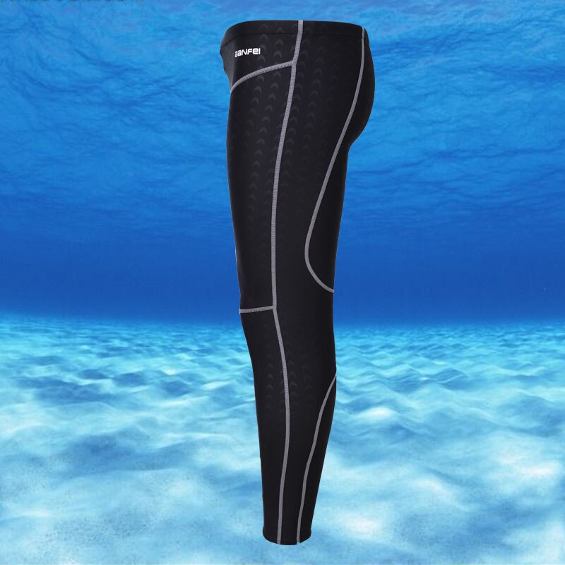 Rashguard Mutanda Degli Uomini e Delle Donne Mute Slim-Fit Leggings Costumi Da Bagno Spiaggia Gamba Lunga Surf Sport Costume Da Bagno Pantaloni di Nuotata