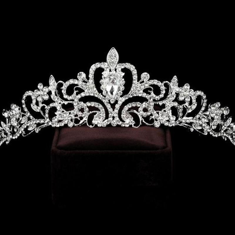 Tiara En Kroon Bruiloft Haar Accessoires Bruids Kroon Bruiloft Tiara, Bruids Haar Accessoires