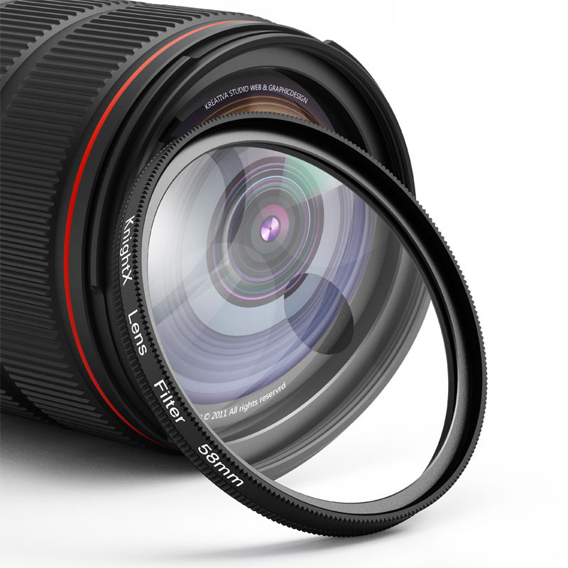 Knightx Wazige Prisma Filter 49-77Mm Professionele Camera Lens Fotografie Dromerige Wazige Voor Canon Nikon Sony Camera