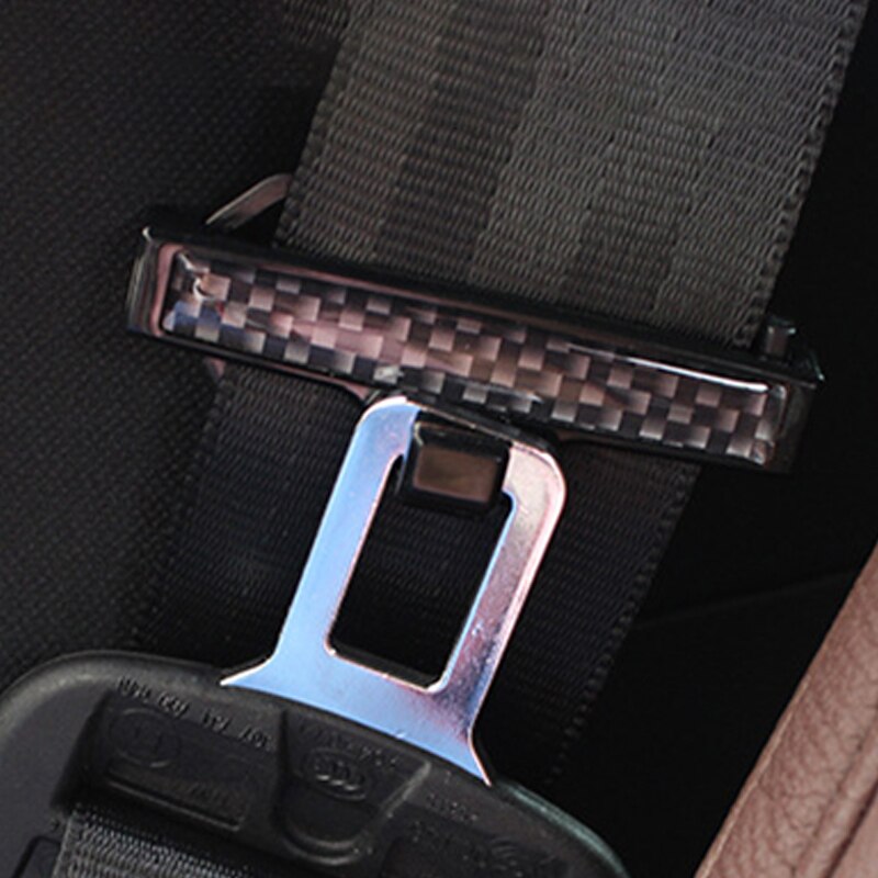 2 stk plastik bil sikkerhedssele stop afstand grænse clips auto universal holder sele stop clips til biltilbehør