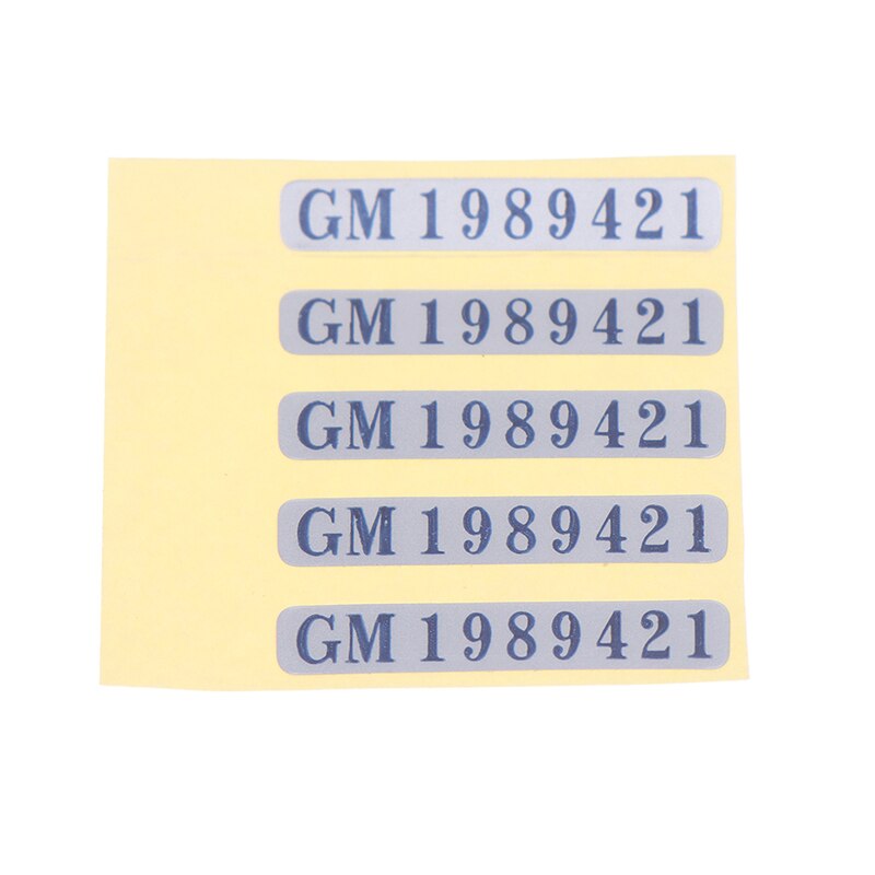 1/5PCS Enclosure Sticker Enclosure Nameplate Label For GB DMG Number Signs Stickers