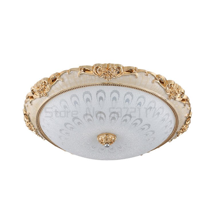Europese Plafondlamp Slaapkamer Ronde Eenvoudige Woonkamer Lamp Led Balkon Gangpad Restaurant Lampen WF527435