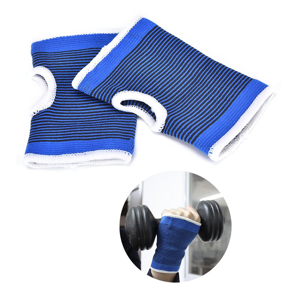 1 Paar Elastische Armguard Palm Pols Hand Ondersteuning Handschoen Mitten Brace Mouwen Bandage Gym Handen Wrap Pad Outdoor Sport Protector