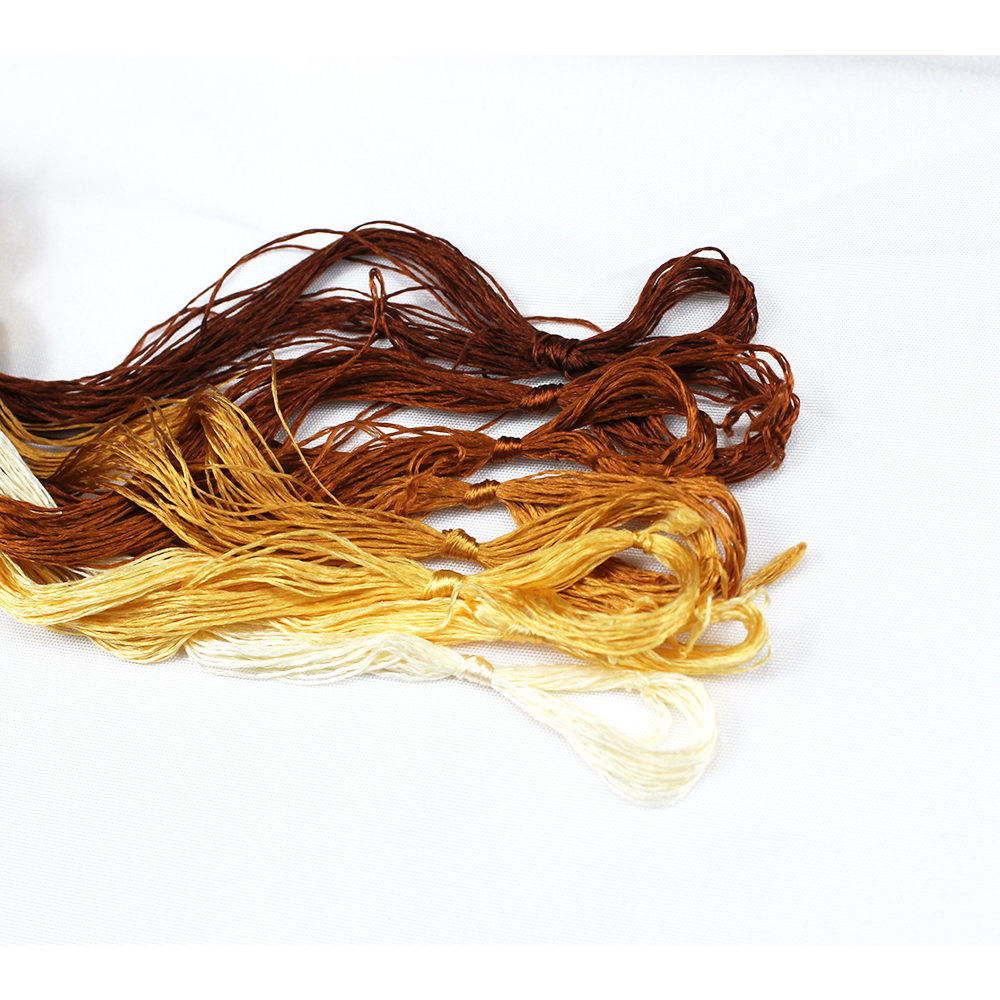 8 sztuk nici robić haftowania ręcznie haftowane nici jedwabne Spiraea jedwabne linie: Niebieskie, kolor przypominający jezioro