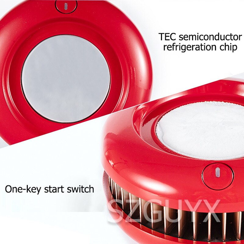 Portable Car Cup Cooler Device Mini Fridge semiconductor refrigeration Fast Cooling mini desktop small office fast cooling cup