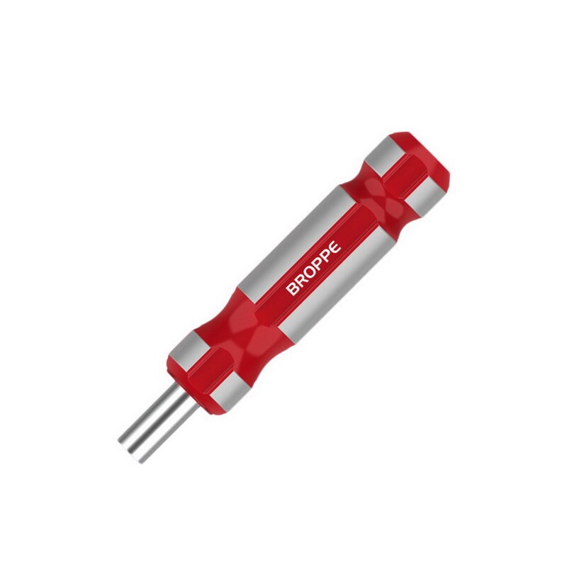 High-Strength Screwdriver Handle Hand Screwdriver Bit Handle 1/4 Inch 4mm DIY Household Repair Tool: 6.35mm Long