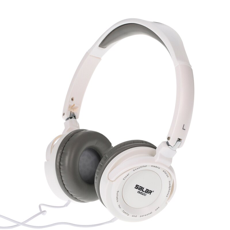 Salar EM520 DIEPE BAS Hoofdtelefoon Oortelefoon 3.5mm Opvouwbare Draagbare Verstelbare Gaming Headset Voor Telefoons Computer PC Muziek