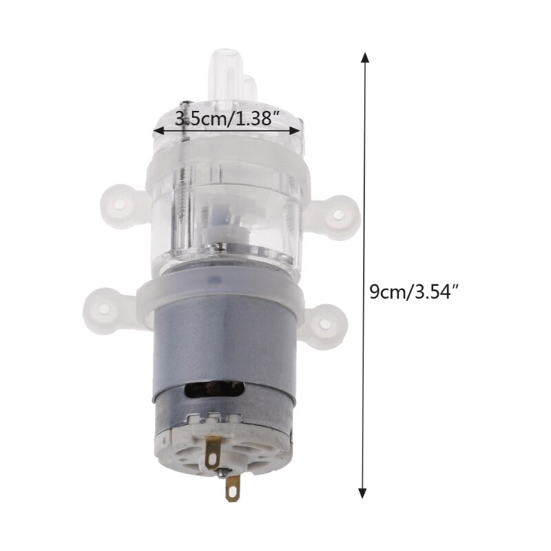 385 DC 6V-12V hohe temperatur widerstand 100 grad Celsius Mini Mikro Wasserpumpe membran wasser pumpe vakuum pumpe