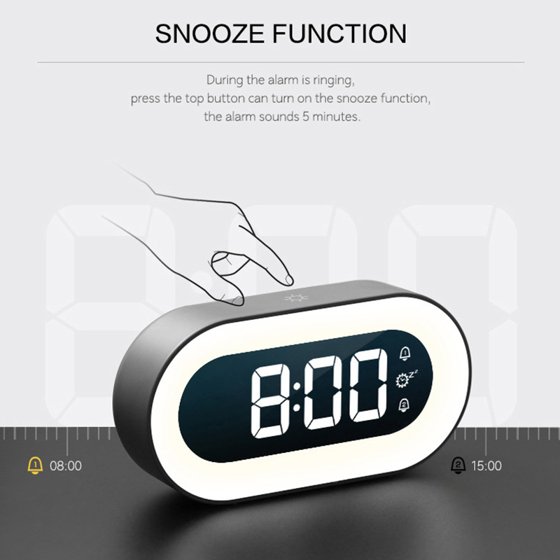 Xiaomi Youpin-reloj despertador Digital LED con – Grandado