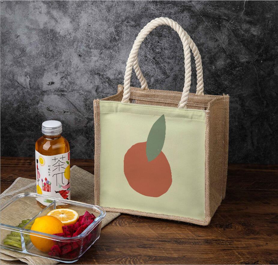 Fruits Portable Insulated Lunch Bag For Women Cooler Bag Kids lunch Box Thermal Case Pouch Lunch Container School Food Box: NO 8