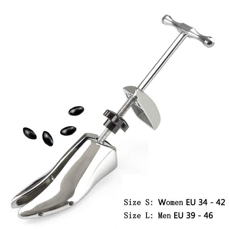 1 stuk Aluminium Schoenspanners Schoen Brancard Voor Mannen Vrouwen Hoge hak Verstelbare Expander Vintage Schoen Boom Shaper rack