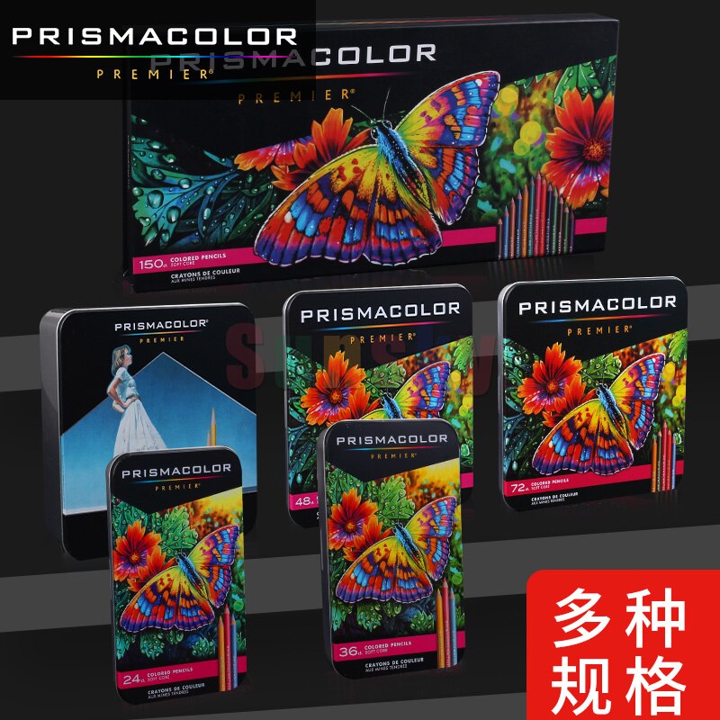 Usa Prismacolor Sanford Premier 48 72 150 Zachte Kleuren Potlood Niet Giftig Kleur Potlood Lapis De Cor Gekleurde Potloden voor School Kids