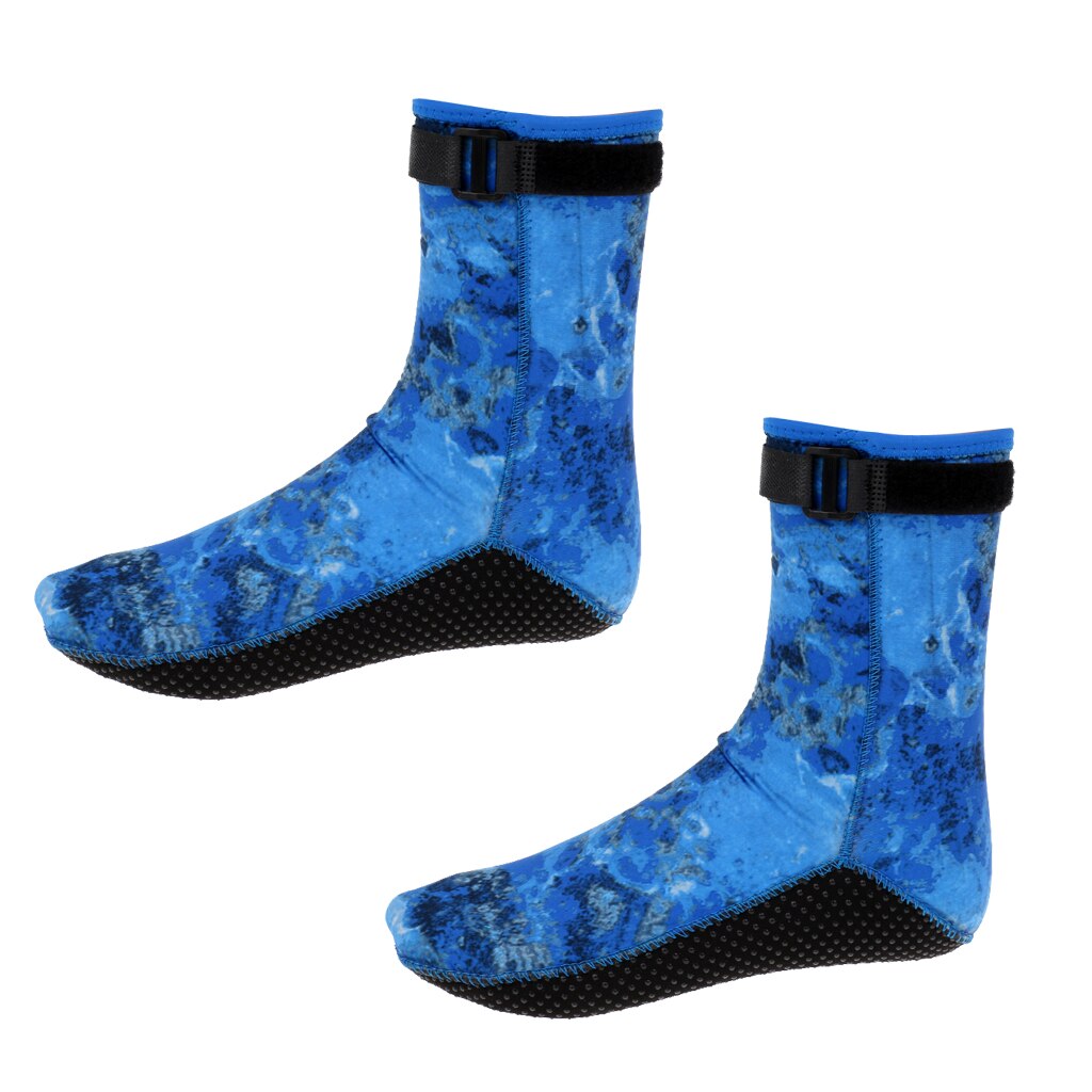 Calcetines para aletas de neopreno a prueba de agua de 3mm para buceo snorkel natación deportes acuáticos senderismo y muchos más