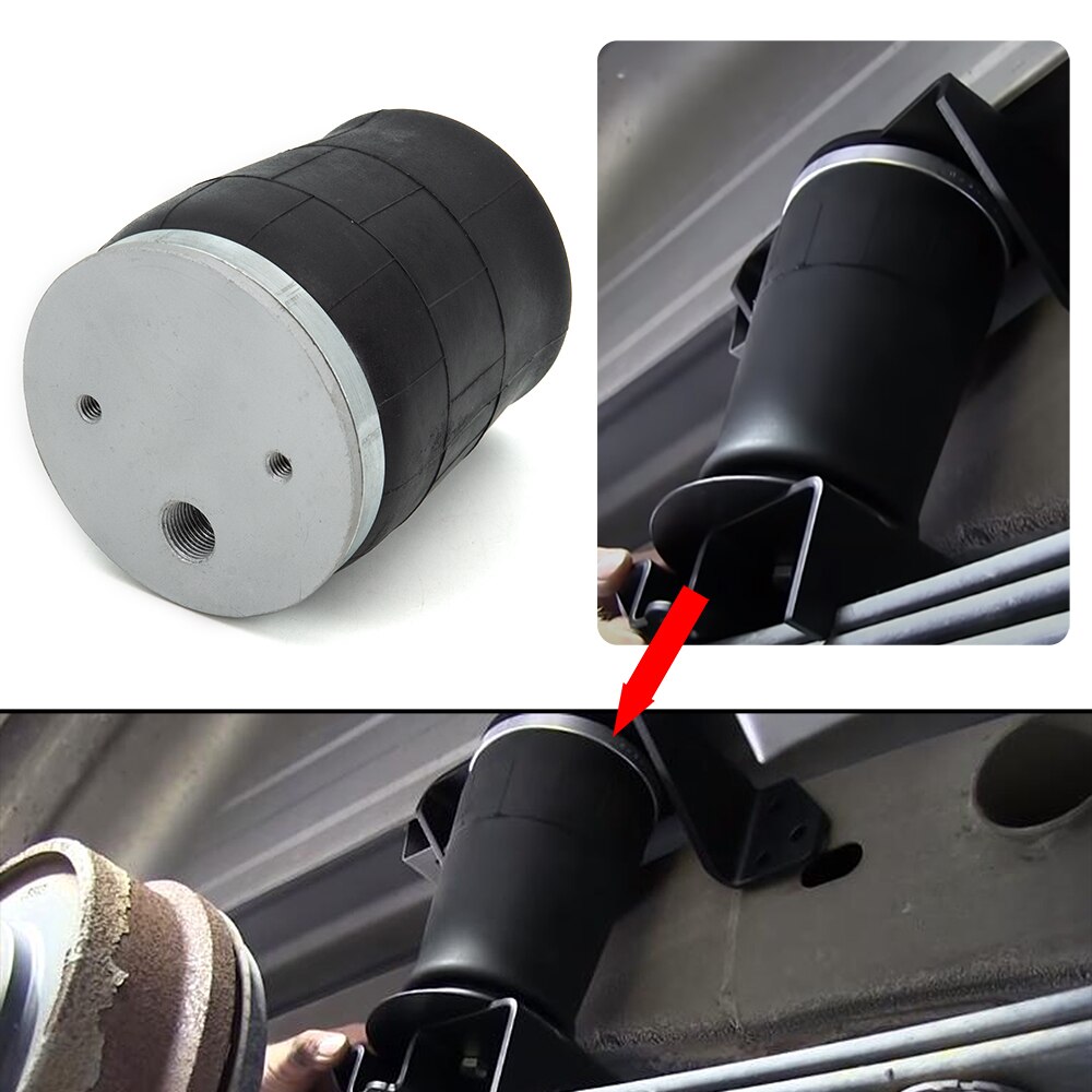 Air ride Springs suspension A9000 1/2NPT Air Single Port Truck Rubber shock absorption bag