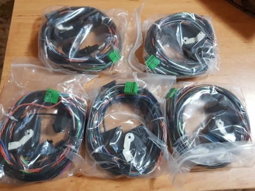 Bluetooth Wiring Harness cable For 1K8035730D V.W RCD510 RNS510 Tiguan GOLF G.T.I Je.tta Passat CC With Microphone 8X0 035 447A